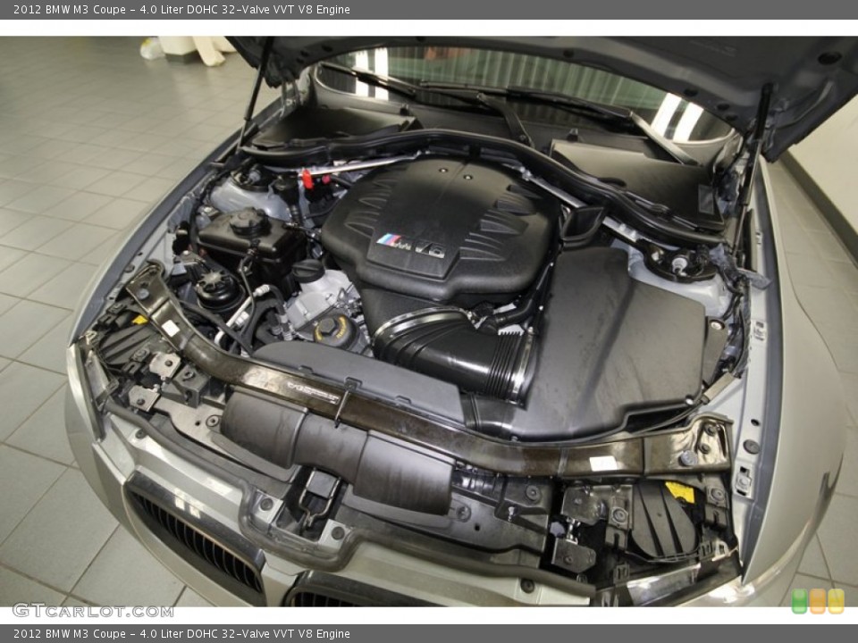 4.0 Liter DOHC 32-Valve VVT V8 Engine for the 2012 BMW M3 #84564388