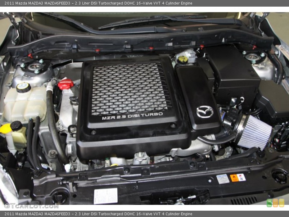 2.3 Liter DISI Turbocharged DOHC 16-Valve VVT 4 Cylinder Engine for the 2011 Mazda MAZDA3 #84581716