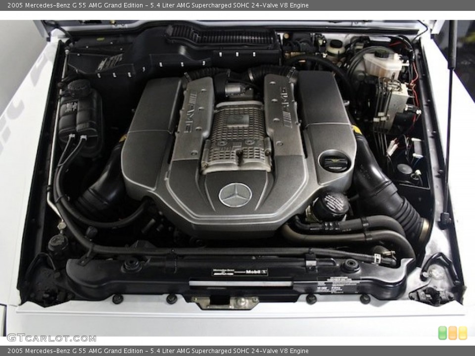 5.4 Liter AMG Supercharged SOHC 24-Valve V8 Engine for the 2005 Mercedes-Benz G #84594649