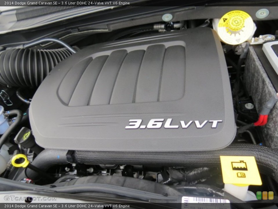 3.6 Liter DOHC 24-Valve VVT V6 Engine for the 2014 Dodge Grand Caravan #84596944