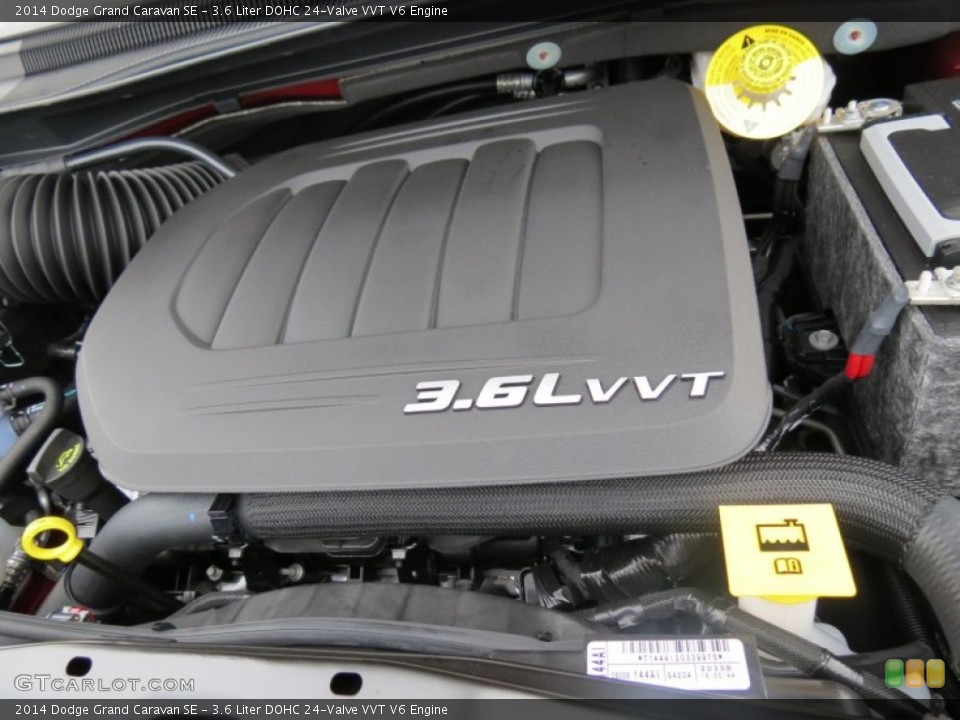 3.6 Liter DOHC 24-Valve VVT V6 Engine for the 2014 Dodge Grand Caravan #84598186