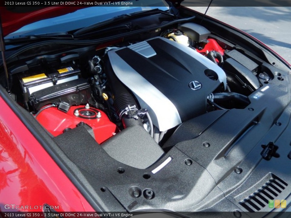 3.5 Liter DI DOHC 24-Valve Dual VVT-i V6 Engine for the 2013 Lexus GS #84604336