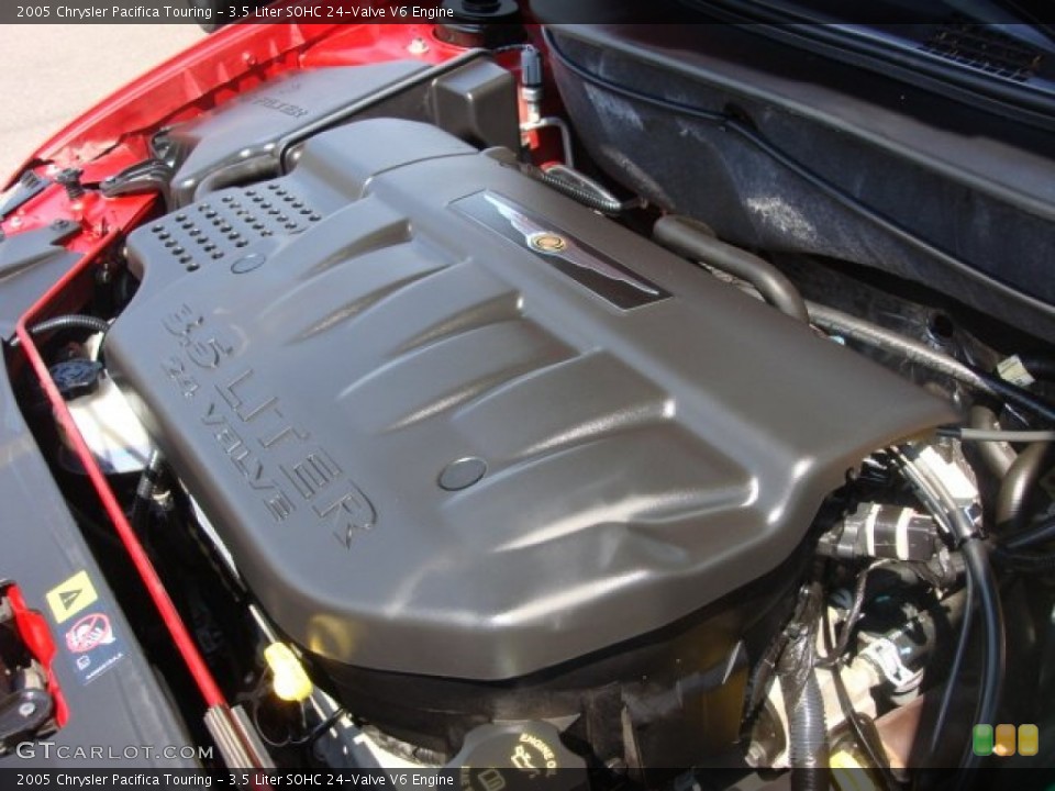 3.5 Liter SOHC 24-Valve V6 Engine for the 2005 Chrysler Pacifica #84606355
