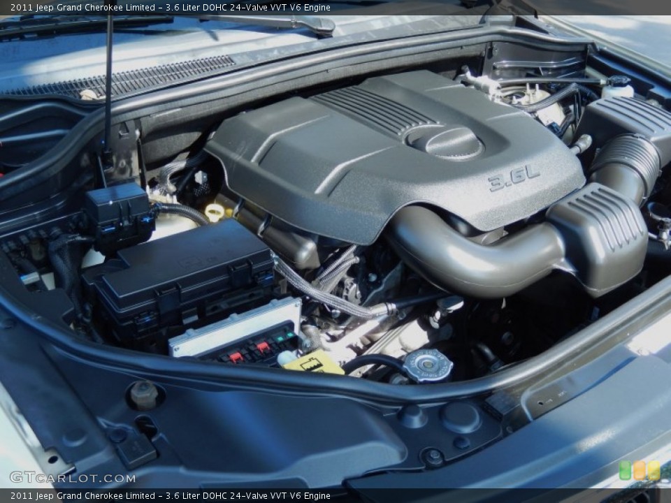 3.6 Liter DOHC 24-Valve VVT V6 Engine for the 2011 Jeep Grand Cherokee #84608119
