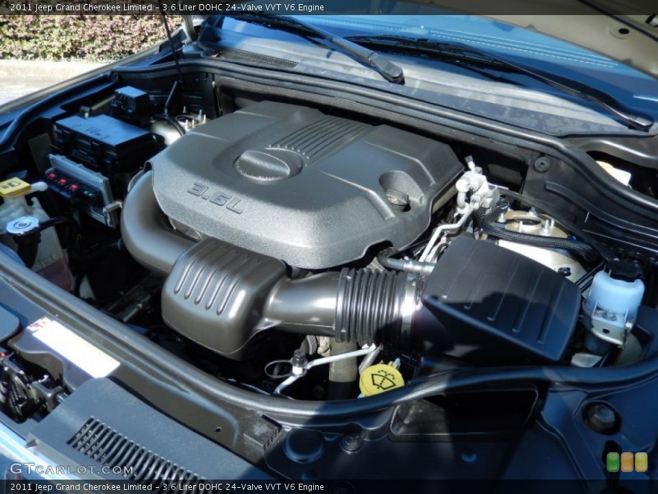 3.6 Liter DOHC 24-Valve VVT V6 Engine for the 2011 Jeep Grand Cherokee #84608143