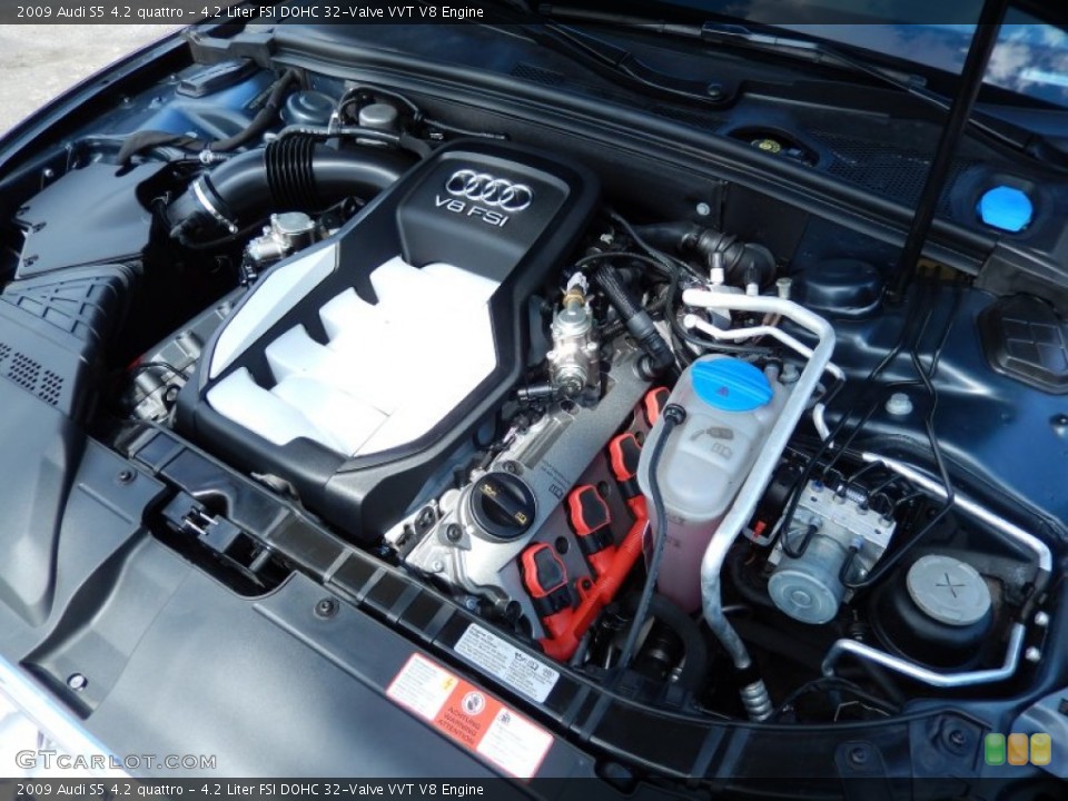 4.2 Liter FSI DOHC 32-Valve VVT V8 Engine for the 2009 Audi S5 #84610480