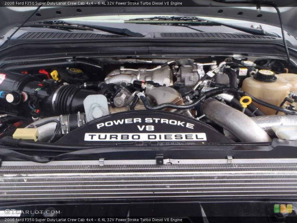 6.4L 32V Power Stroke Turbo Diesel V8 Engine for the 2008 Ford F350 Super Duty #84619504