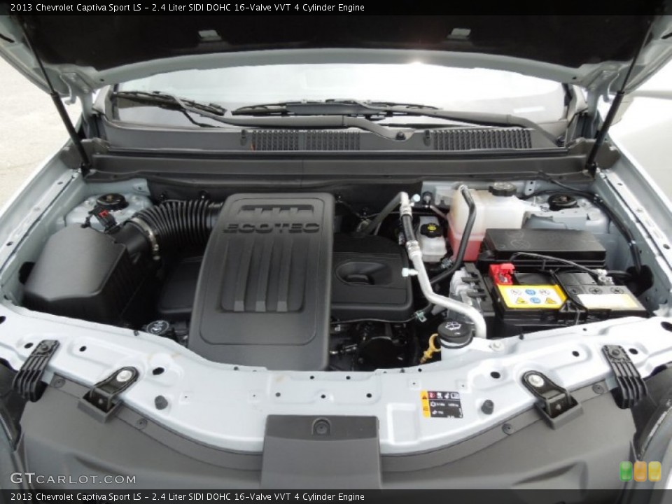 2.4 Liter SIDI DOHC 16-Valve VVT 4 Cylinder Engine for the 2013 Chevrolet Captiva Sport #84649178