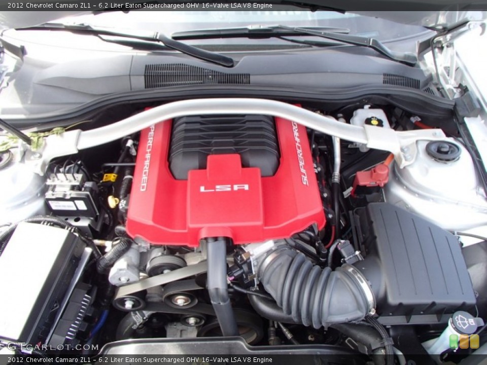 6.2 Liter Eaton Supercharged OHV 16-Valve LSA V8 Engine for the 2012 Chevrolet Camaro #84652406