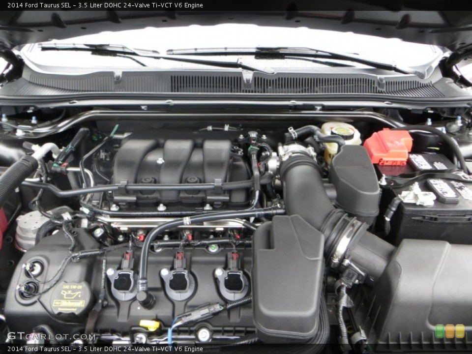 3.5 Liter DOHC 24-Valve Ti-VCT V6 Engine for the 2014 Ford Taurus #84655829