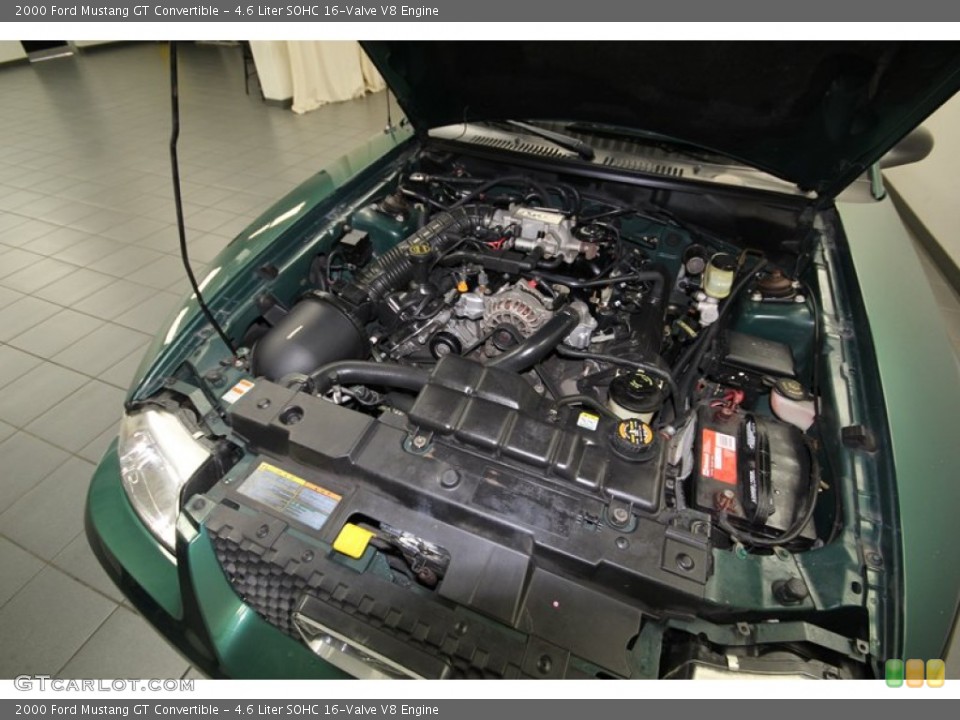 4.6 Liter SOHC 16-Valve V8 Engine for the 2000 Ford Mustang #84662723