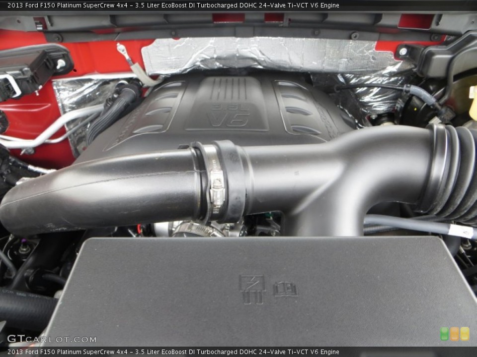 3.5 Liter EcoBoost DI Turbocharged DOHC 24-Valve Ti-VCT V6 Engine for the 2013 Ford F150 #84663770