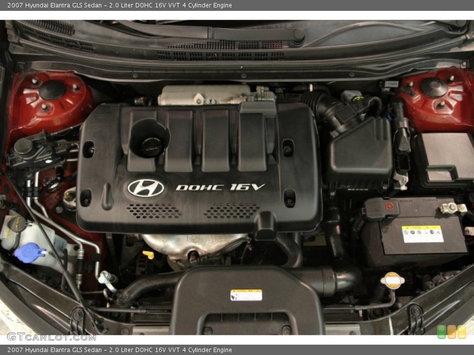 2.0 Liter DOHC 16V VVT 4 Cylinder Engine for the 2007 Hyundai Elantra #84664734