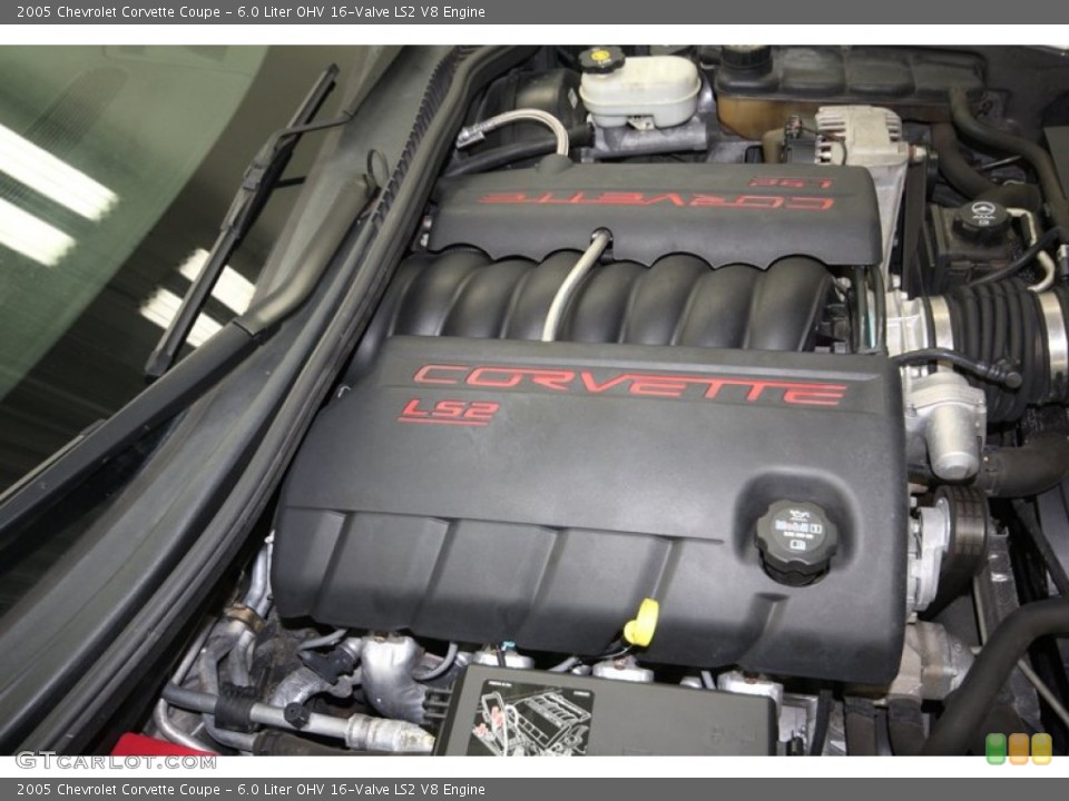 6.0 Liter OHV 16-Valve LS2 V8 Engine for the 2005 Chevrolet Corvette #84668045