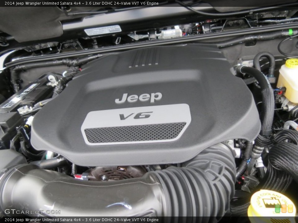 3.6 Liter DOHC 24-Valve VVT V6 Engine for the 2014 Jeep Wrangler Unlimited #84673133