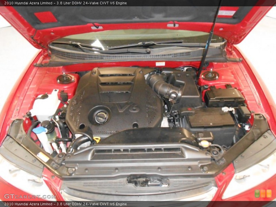 3.8 Liter DOHV 24-Valve CVVT V6 Engine for the 2010 Hyundai Azera #84690911