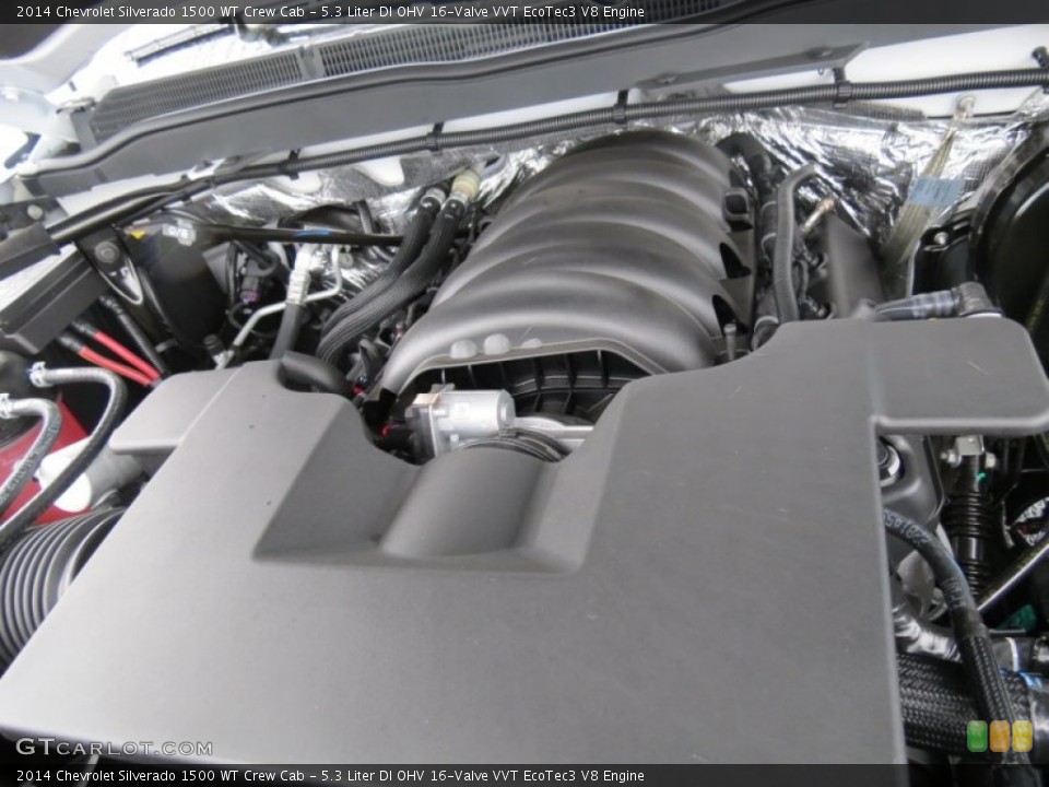 5.3 Liter DI OHV 16-Valve VVT EcoTec3 V8 Engine for the 2014 Chevrolet Silverado 1500 #84693176