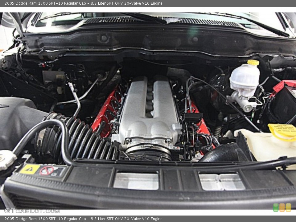 8.3 Liter SRT OHV 20-Valve V10 Engine for the 2005 Dodge Ram 1500 #84695222