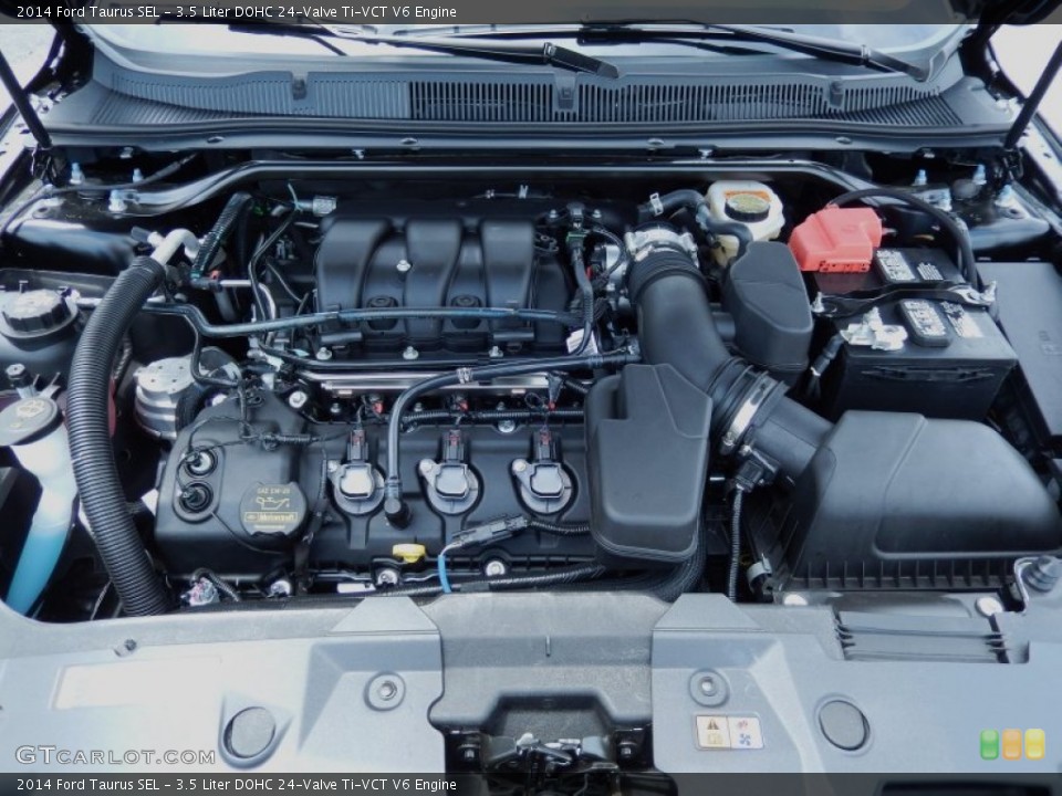 3.5 Liter DOHC 24-Valve Ti-VCT V6 Engine for the 2014 Ford Taurus #84696875