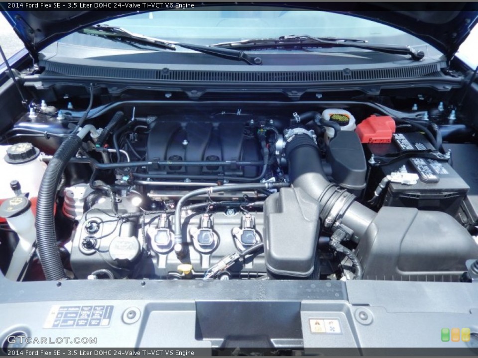 3.5 Liter DOHC 24-Valve Ti-VCT V6 Engine for the 2014 Ford Flex #84698476