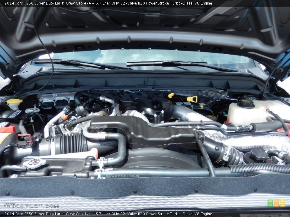 6.7 Liter OHV 32-Valve B20 Power Stroke Turbo-Diesel V8 Engine for the 2014 Ford F350 Super Duty #84699728