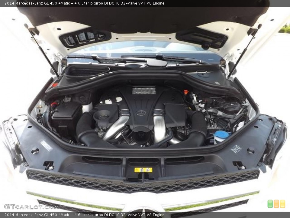 4.6 Liter biturbo DI DOHC 32-Valve VVT V8 Engine for the 2014 Mercedes-Benz GL #84713180
