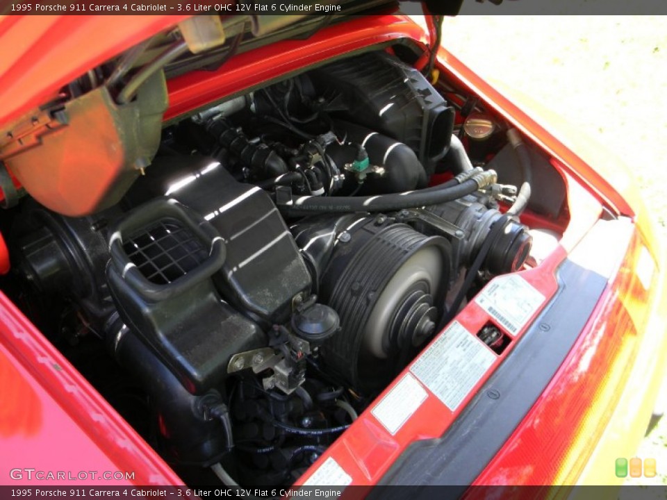 3.6 Liter OHC 12V Flat 6 Cylinder Engine for the 1995 Porsche 911 #84732679
