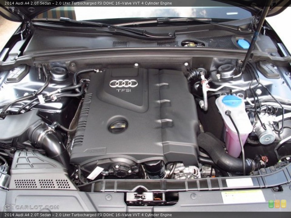 2.0 Liter Turbocharged FSI DOHC 16-Valve VVT 4 Cylinder Engine for the 2014 Audi A4 #84744592
