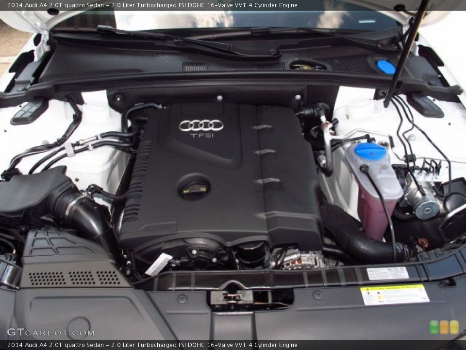 2.0 Liter Turbocharged FSI DOHC 16-Valve VVT 4 Cylinder Engine for the 2014 Audi A4 #84745142