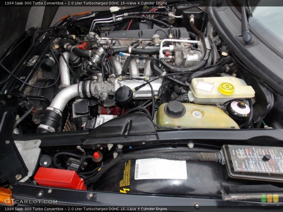 2.0 Liter Turbocharged DOHC 16-Valve 4 Cylinder Engine for the 1994 Saab 900 #84750032