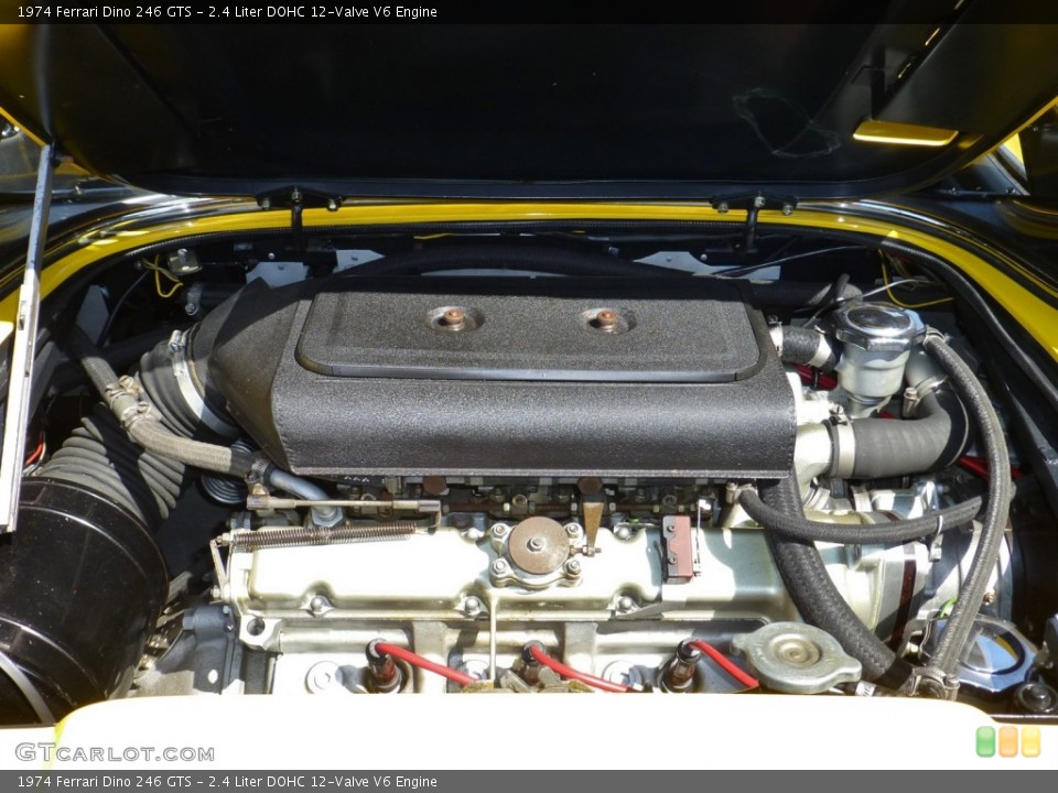 2.4 Liter DOHC 12-Valve V6 Engine for the 1974 Ferrari Dino #84765551