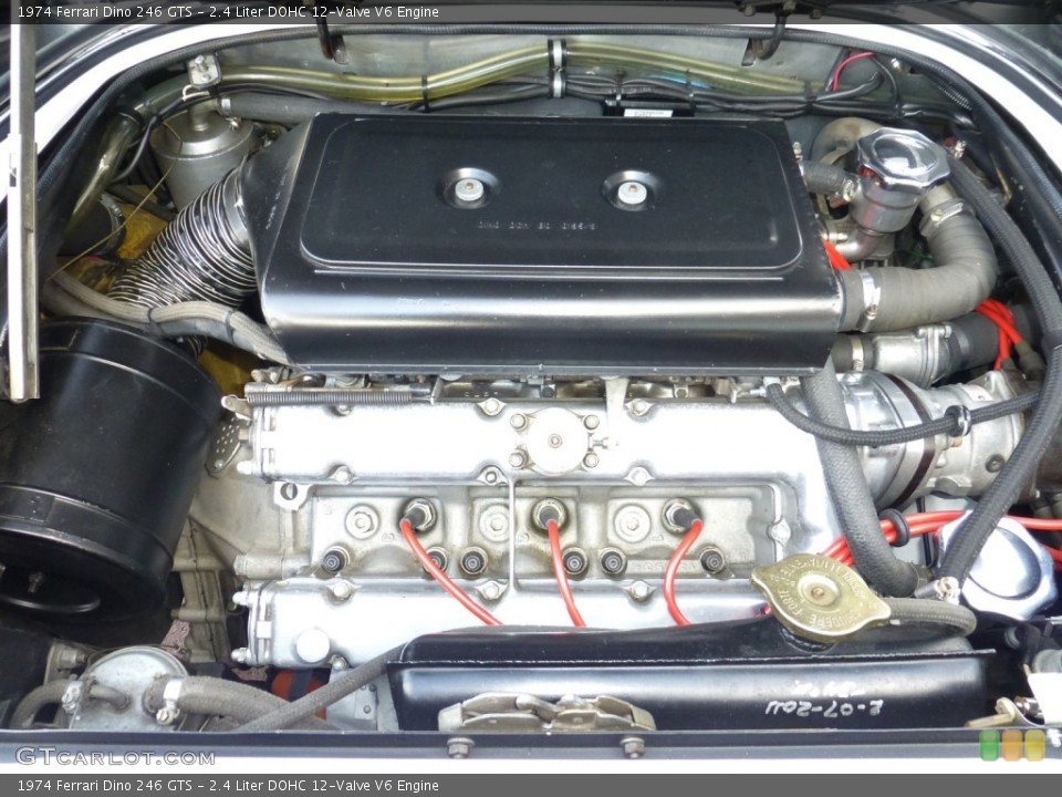 2.4 Liter DOHC 12-Valve V6 Engine for the 1974 Ferrari Dino #84766229