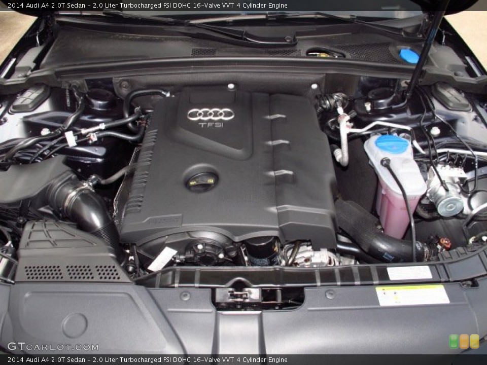 2.0 Liter Turbocharged FSI DOHC 16-Valve VVT 4 Cylinder Engine for the 2014 Audi A4 #84770195