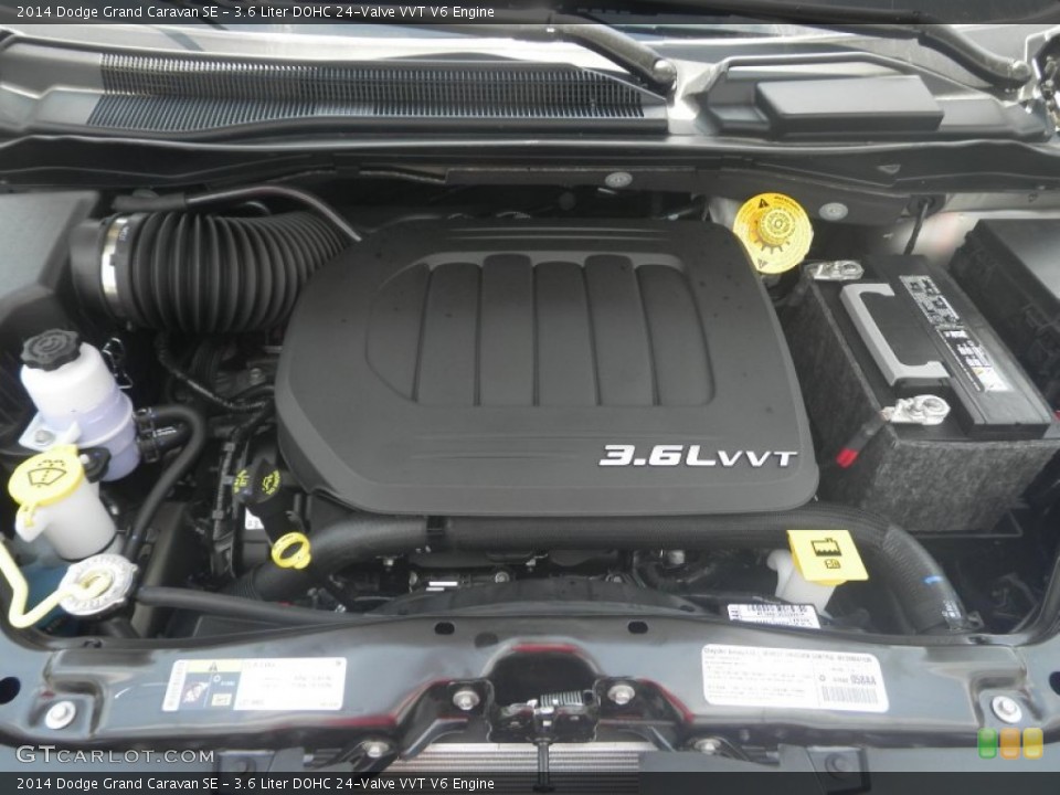 3.6 Liter DOHC 24-Valve VVT V6 Engine for the 2014 Dodge Grand Caravan #84777908