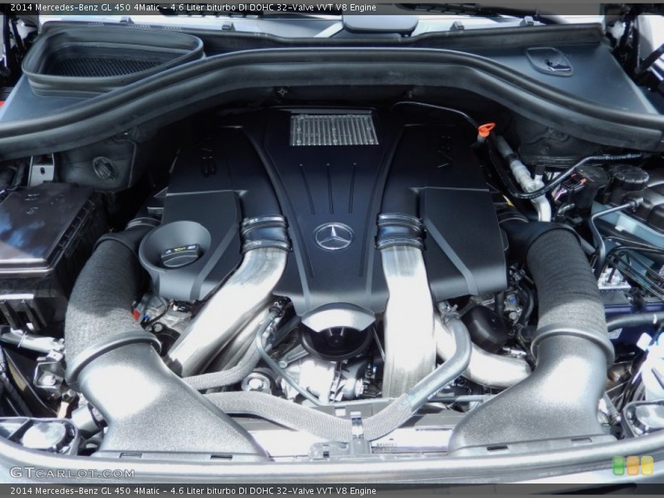 4.6 Liter biturbo DI DOHC 32-Valve VVT V8 Engine for the 2014 Mercedes-Benz GL #84785369
