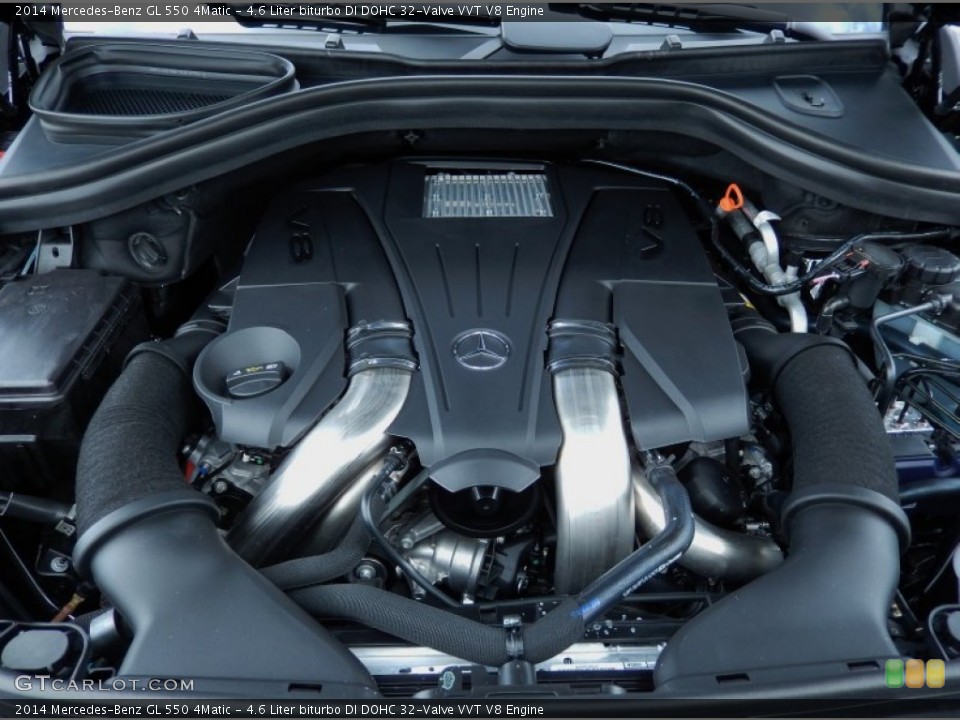 4.6 Liter biturbo DI DOHC 32-Valve VVT V8 Engine for the 2014 Mercedes-Benz GL #84785750