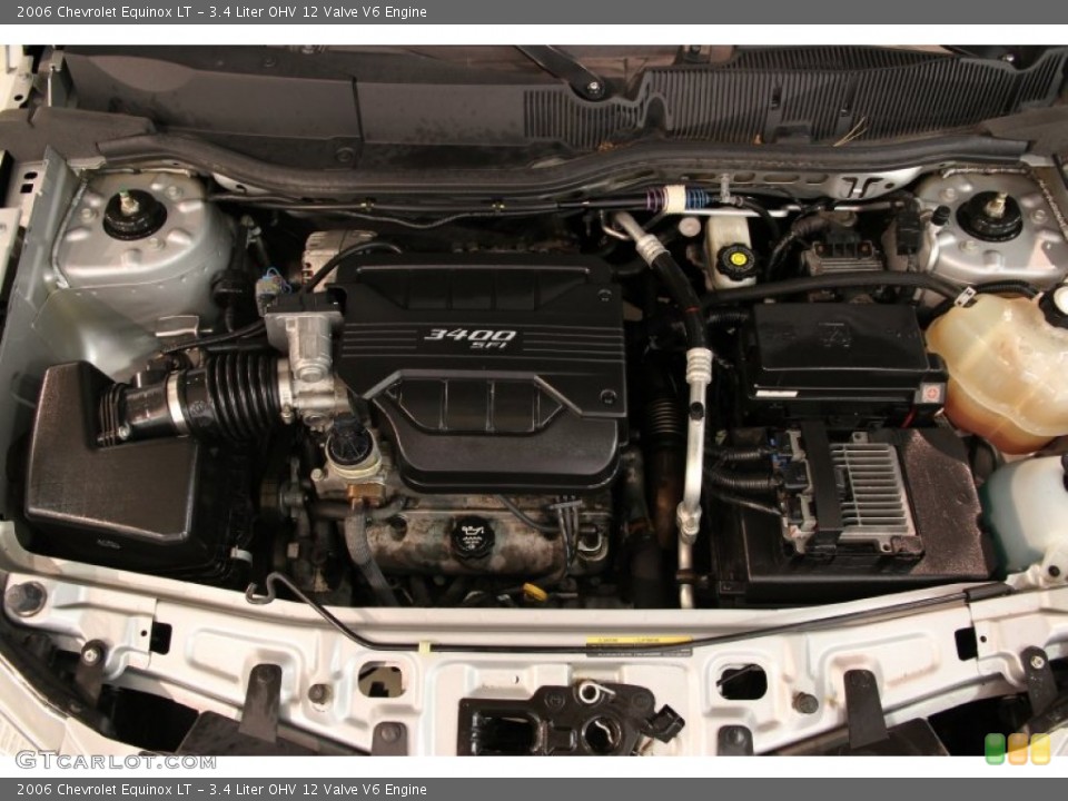 3.4 Liter OHV 12 Valve V6 Engine for the 2006 Chevrolet Equinox #84792917