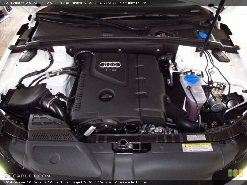 2.0 Liter Turbocharged FSI DOHC 16-Valve VVT 4 Cylinder Engine for the 2014 Audi A4 #84814899