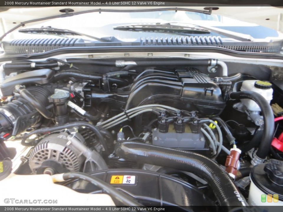 4.0 Liter SOHC 12 Valve V6 Engine for the 2008 Mercury Mountaineer #84832041