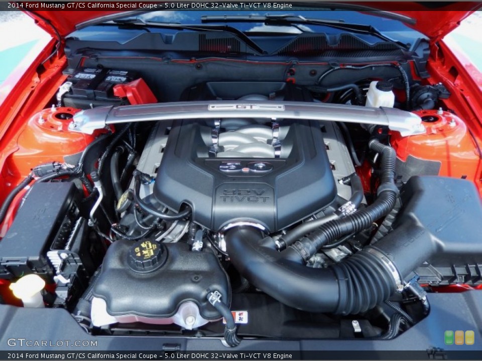 5.0 Liter DOHC 32-Valve Ti-VCT V8 Engine for the 2014 Ford Mustang #84842297