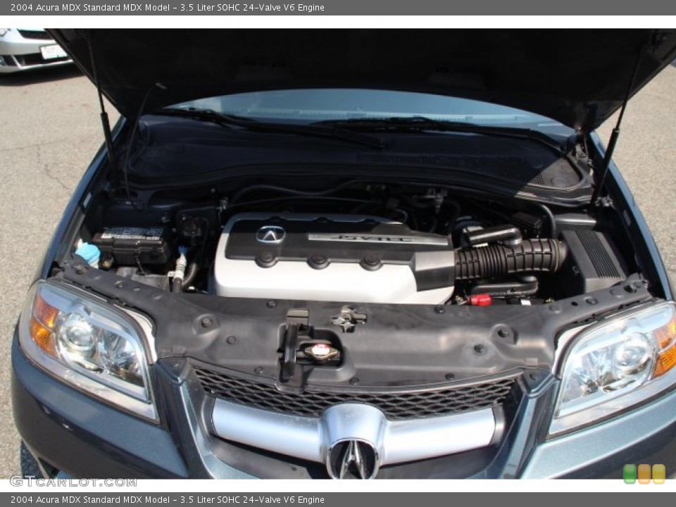 3.5 Liter SOHC 24-Valve V6 2004 Acura MDX Engine