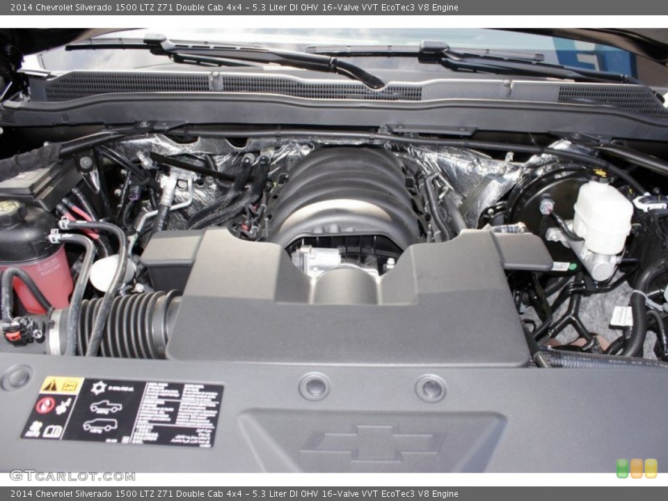 5.3 Liter DI OHV 16-Valve VVT EcoTec3 V8 Engine for the 2014 Chevrolet Silverado 1500 #84844970