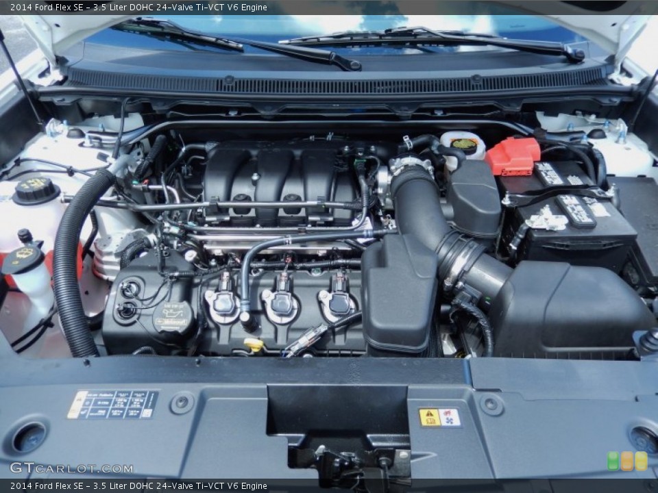 3.5 Liter DOHC 24-Valve Ti-VCT V6 Engine for the 2014 Ford Flex #84845040