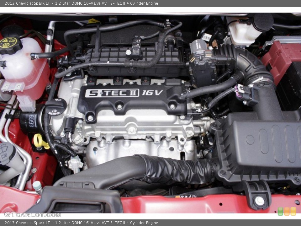 1.2 Liter DOHC 16-Valve VVT S-TEC II 4 Cylinder Engine for the 2013 Chevrolet Spark #84847221