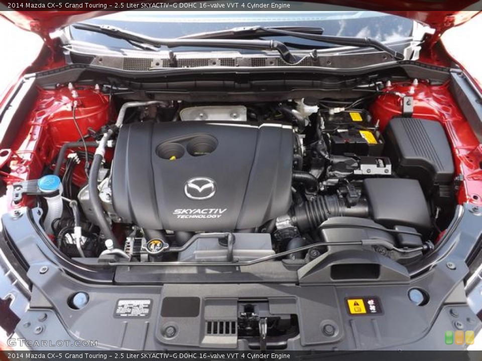 2.5 Liter SKYACTIV-G DOHC 16-valve VVT 4 Cyinder Engine for the 2014 Mazda CX-5 #84848418