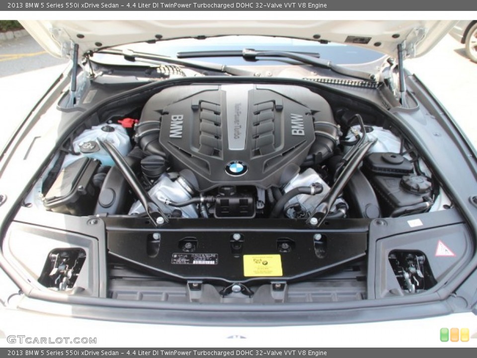 4.4 Liter DI TwinPower Turbocharged DOHC 32-Valve VVT V8 Engine for the 2013 BMW 5 Series #84850557