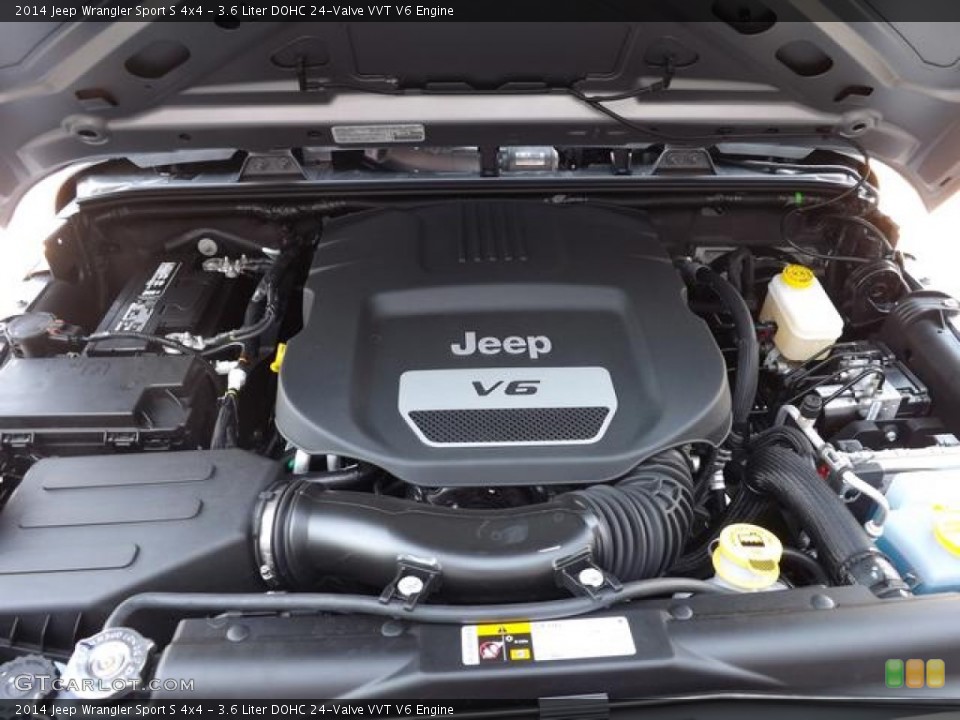 3.6 Liter DOHC 24-Valve VVT V6 Engine for the 2014 Jeep Wrangler #84850800