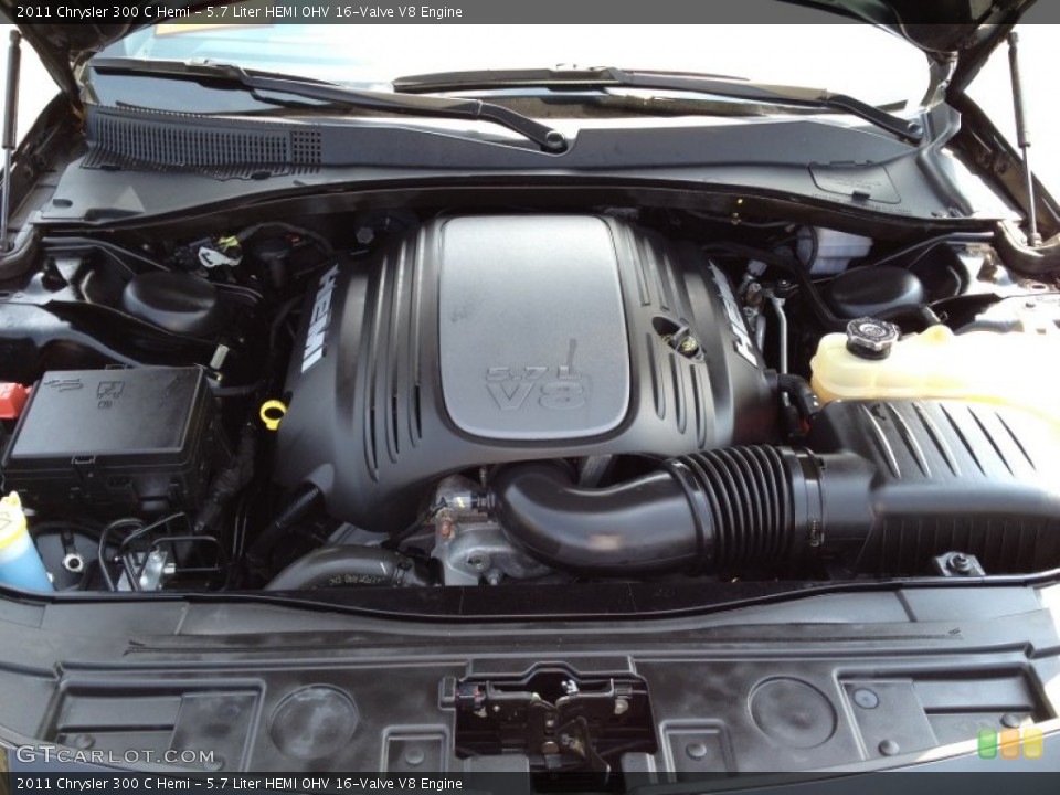 5.7 Liter HEMI OHV 16-Valve V8 Engine for the 2011 Chrysler 300 #84858908