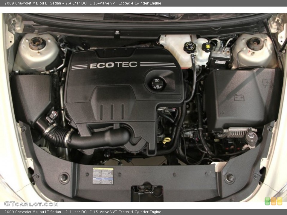 2.4 Liter DOHC 16-Valve VVT Ecotec 4 Cylinder Engine for the 2009 Chevrolet Malibu #84863792