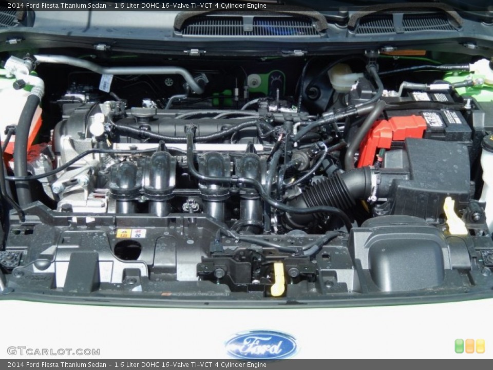 1.6 Liter DOHC 16-Valve Ti-VCT 4 Cylinder Engine for the 2014 Ford Fiesta #84865403